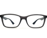 Ray-Ban Eyeglasses Frames RB7047 5848 Blue Clear Gray Rectangular 51-17-140 - $59.39
