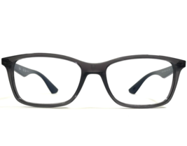 Ray-Ban Eyeglasses Frames RB7047 5848 Blue Clear Gray Rectangular 51-17-140 - £46.66 GBP
