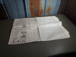 The Vermont Union Newspaper LYNDON Lyndonville VT 1896 Local Advertiseme... - £18.13 GBP