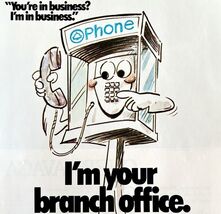 Bell System Telephone Credit Card 1979 Advertisement Vintage Payphone DWKK8 - $13.50