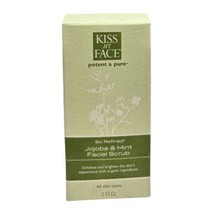 Kiss My Face Potent &amp; Pure So Refined Jojoba &amp; Mint Facial Scrub 2oz NOS - £23.51 GBP