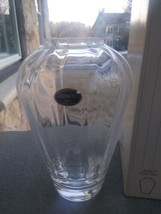 Lenox Optika Crystal Illusion Vase Large 8.25&quot; Optic w/ Box Excellent! Usa - £23.52 GBP