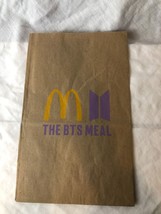 BTS McDonald&#39;s Bag New No Stains Limited Edition KPOP - $74.37 MXN