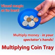 Multiplying Coin Tray - Royal Magic by Fun, Inc - Great Beginner's Pocke... - $3.46