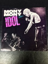 BILLY IDOL - Mony Mony Live / Shakin&#39; All Over 45 RPM Single, 1987 - £3.38 GBP