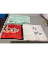 Set Of 2 Women’s Scarves And 1 Purple Flower Handkerchief - €8,52 EUR