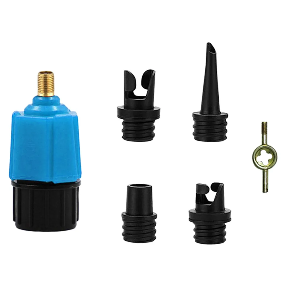 Air Pump Converter 4 Standard Nozzles Pump Valve Adapter Solid Structure for Inf - £32.90 GBP