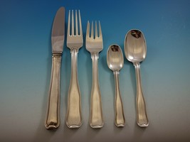 Old Danish by Georg Jensen Sterling Silver Flatware Set For 12 Service 66 Pieces - £7,781.03 GBP