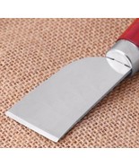 Japanese style SHOE Leather SKIVING KNIFE Stainless square head Wood Handle - $43.97 CAD