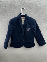 Hollister Womens Blazer Jackets Size Small Blue Two Button Up Preppy Lon... - $18.47