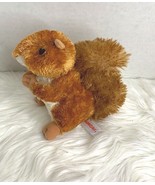 Aurora Plush Stuffed Animal Toy Squirrel 7 in Tall  - £12.42 GBP