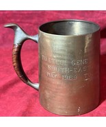 Old Vintage South East Asia War Games Brass Beer Mug Award LT COL GENE F... - $88.23 CAD