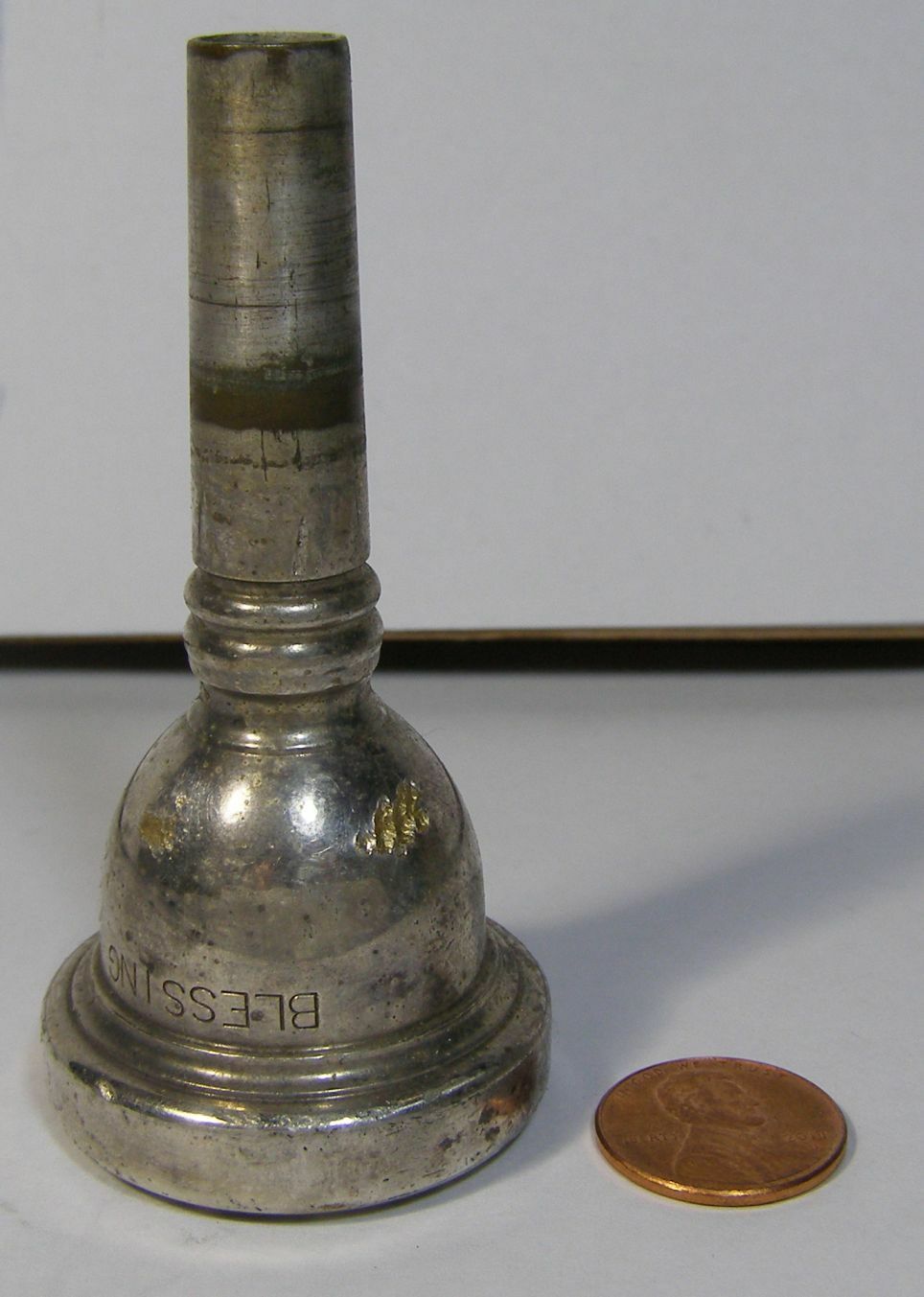 Blessing 6-1/2 Al Trombone Mouthpiece May Have SCRATCHES/OTHER-SEE Pics