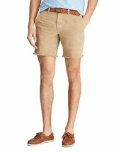 POLO RALPH LAUREN Straight Fit Chino Shorts In Khaki MSRP $148 B4HP - £26.29 GBP+