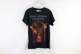 Autographed Mens Small 2015 Trans Siberian Orchestra Band Tour T-Shirt Black - £29.94 GBP