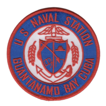 4&quot; Navy Naval Station Guantanamo Bay Cuba Embroidered Patch - £23.17 GBP