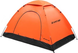 Camping Tent 2 Person Tents For Camping Windproof Tents For Camping Hiking - £34.65 GBP