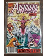 Avengers West Coast #71 June 1991 Marvel Comics 1st Appearance Pele Key ... - $18.99