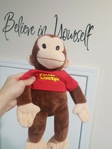 Applause Curious George 18&quot; toy tv movie plush fun silly playful monkey - £10.27 GBP
