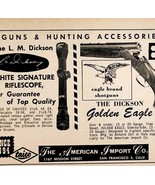 1968 American Import Co Guns And Hunt Accessories Advertisement Hunting ... - $27.15 CAD