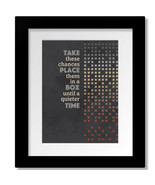 Ants Marching Song Lyric Inspired Rock Music Wall Art - Print, Canvas or... - €16,38 EUR+