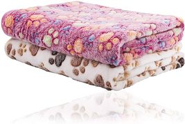 Soft Warm Lovely Design Paw Print Pet Blanket Dog Cat Piggy Mat Puppy Bed Sofa - £20.56 GBP