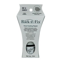 Rack-A-Fix RF-3 Grey Touch Up Vinyl Coating Repair for Dishwasher Racks &amp; More - £11.98 GBP