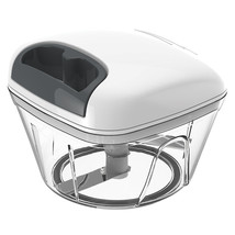 Appetito Pull Chopper (White/Grey) - $25.96