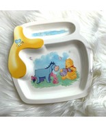 Winnie the Pooh The First Years Honey Pot Shaped Melamine Divided Plate - £7.92 GBP