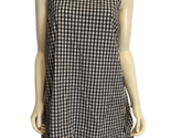 Vineyard Vines Women's Cotton Shift Dress Black Gingham Size 12 - $28.49