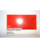 1975 HARLEY DAVIDSON XL-1000 &amp; XLCH-1000 OWNER&#39;S MANUAL P/N 99466-75 - $41.58