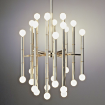 Mid Century Brass Premium Sputnik Chandelier Light Home Interior Elegant Light - £1,731.20 GBP