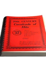 Vintage 20th Century Cavalcade Of Hits Volume 31 Music Book(Real Photos) - $87.99