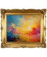 Digital Artwork Sunrise of Inspiration – A Color Symphony of Life and Hope - $5.55