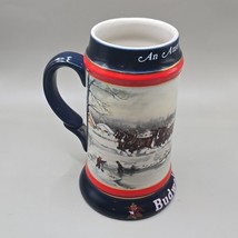 Anheuser Busch BUDWEISER &quot;An American Tradition&quot; 1990 Holiday Mug BEER S... - $17.39