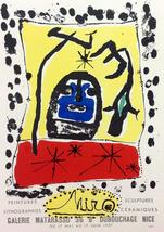 Joan Miro 54, Lithograph Expo Miro 1957&quot; Art in Posters - £39.16 GBP
