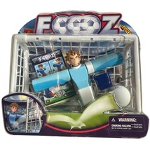 Goliath FOOOZ Challenge Blue Figure Foosball Trick Desk Toy - NOS - $267.29 MXN