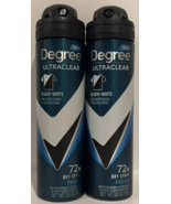 Lot of 2 Degree Ultra Clear 72HR Antiperspirant Deodorant Dry Spray 3.8o... - $16.49