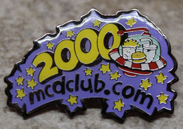 McDonalds 2000 McDclub McDclub.com Collectible Pinback Pin Button - $10.90
