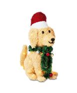 Indoor/Outdoor Light-Up Plush Dog Christmas Decoration with 35 LED Light... - $933.46 MXN