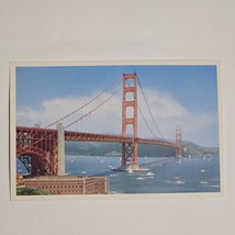 Postcard Famed Golden Gate Bridge San Francisco Union Pacific Railroad U... - $7.87