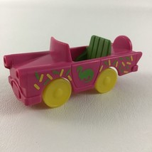 Wee Wild Things Pink Dinosaur Replacement Car Ritzy Misty Vehicle Vintag... - $20.19 CAD