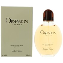 Obsession by Calvin Klein, 4 oz Eau De Toilette Spray for Men - £26.81 GBP