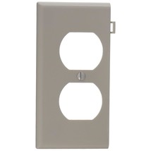 Leviton PSE8-W 905-0Pse8-00W Duplex Receptacle Sectional Wall Plate, 1 G... - $14.99