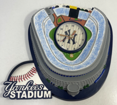 Yankees Stadium MLBP 2006 Sports Collectible Wall Clock  10-1/2&quot; L x 11&quot; Wide - £19.65 GBP