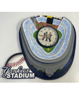 Yankees Stadium MLBP 2006 Sports Collectible Wall Clock  10-1/2&quot; L x 11&quot;... - £19.65 GBP