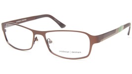 New Prodesign Denmark 1242 c.5011 Brown Eyeglasses Frame 52-15-130 B31mm Japan - £61.87 GBP