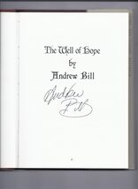 Enchantica Well of Hope By Andrew Bill Signed hardback book RARE HTF - $98.95