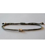 Handmade gray string adjustable Cross bracelet women Christian Religious... - £5.03 GBP