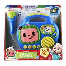 Cocomelon Toy Singalong Boombox With Microphone Karaoke Machine 2022 - £12.66 GBP